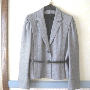Vintage. Tweed Jacket for skirt /pants. Black lining. Brand CANDA.  Size S